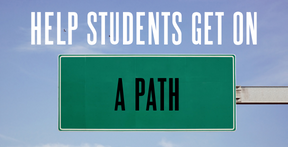 Get on the path
